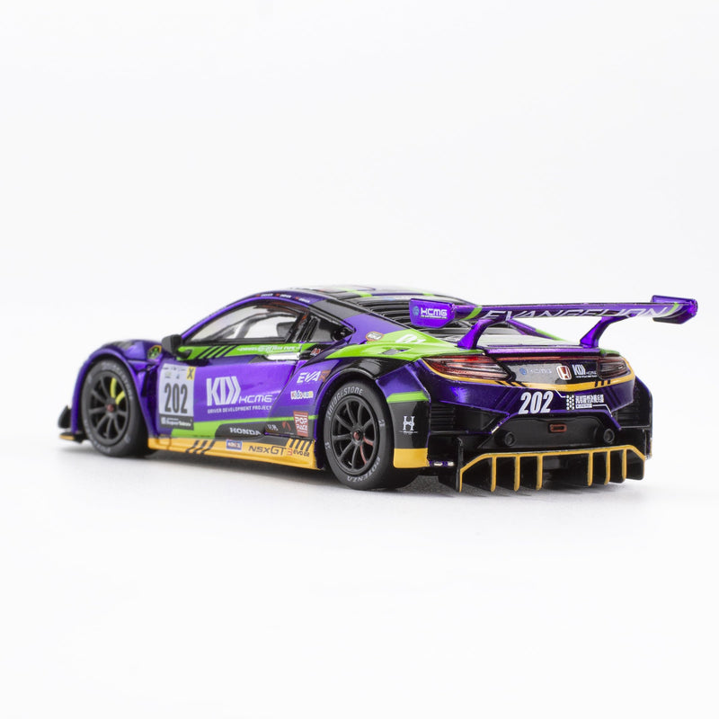 "Evangelion" 1/64 EVA RT TEST TYPE-01 NSX GT3