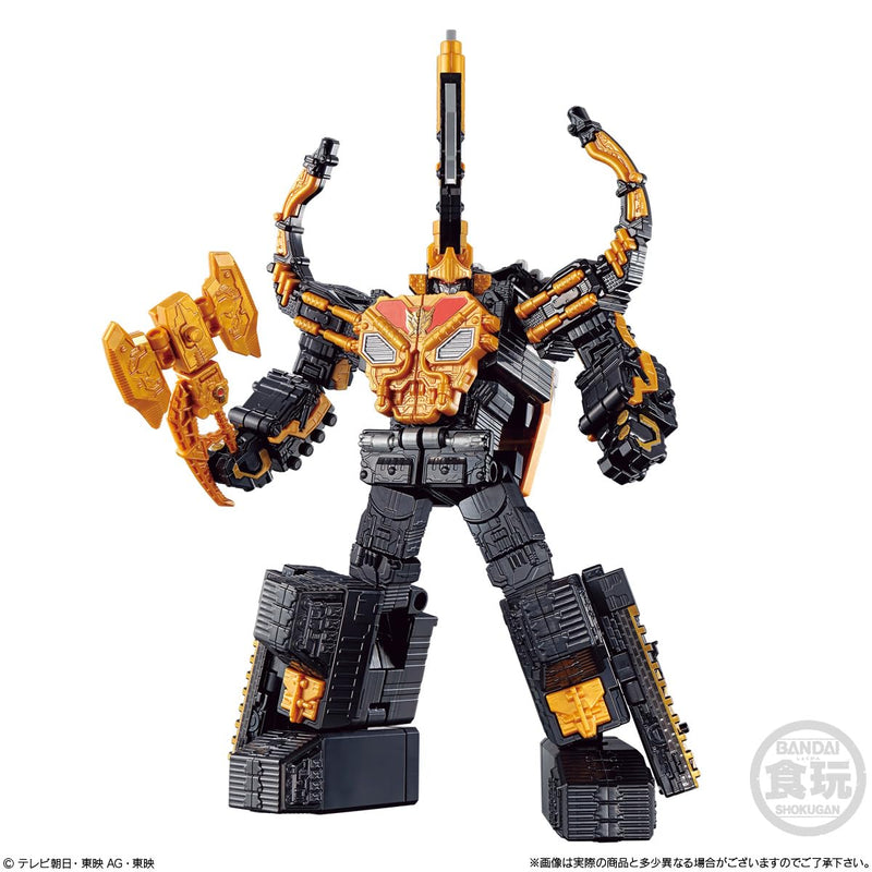 "Ohsama Sentai King Ohger" Mini Pla Shugods Gattai Series 04 King Caucasuskabuto & Guardian Hercules Set