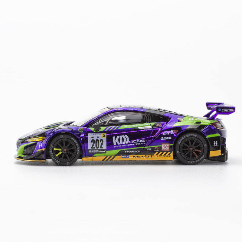 "Evangelion" 1/64 EVA RT TEST TYPE-01 NSX GT3