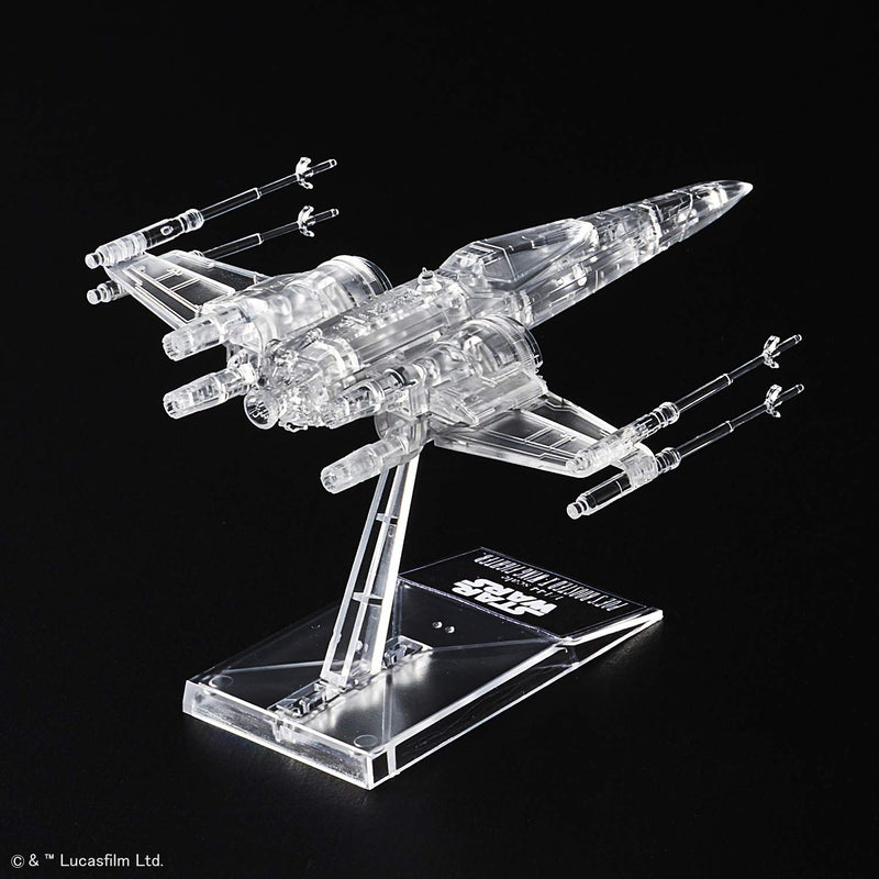 Star Wars 1 / 144, 1 / 350 et 1 / 540 transparent Vehicle package (Last Jedi)