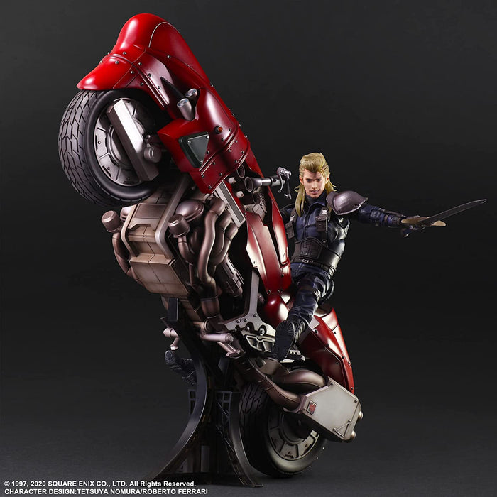 "Final Fantasy VII Remake" Play Arts Kai Roche & Motorcycle Set