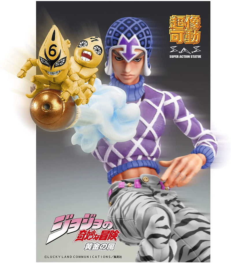 "JoJo's Bizarre Adventure -Part V-" Super Action Statue Guido Mista & Sex Pistols, Third