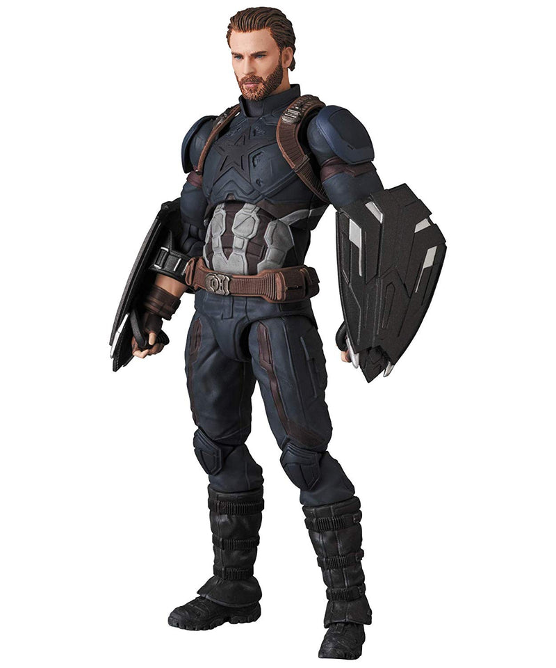 Avengers: Infinity War - Captain America - Mafex No.122 - Infinity War Ver. (Jouet Medicom)