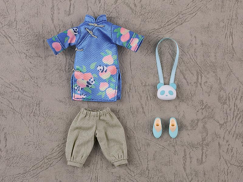Nendoroid Doll Outfit Set Long Length Chinese Outfit (Panda)