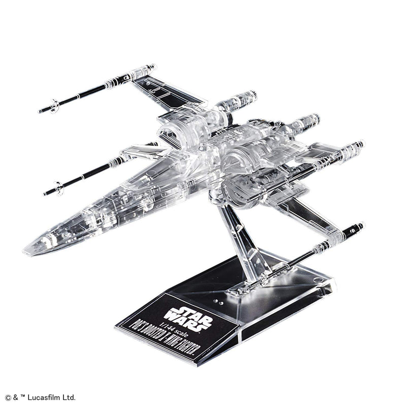 Star Wars 1 / 144, 1 / 350 et 1 / 540 transparent Vehicle package (Last Jedi)