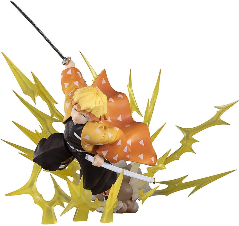 "Demon SLAYER: KIMETSU No Yaiba" Figuarts zéro Agatsuma Zenitsu Thunder Respiration (Spiritueux Bandai)