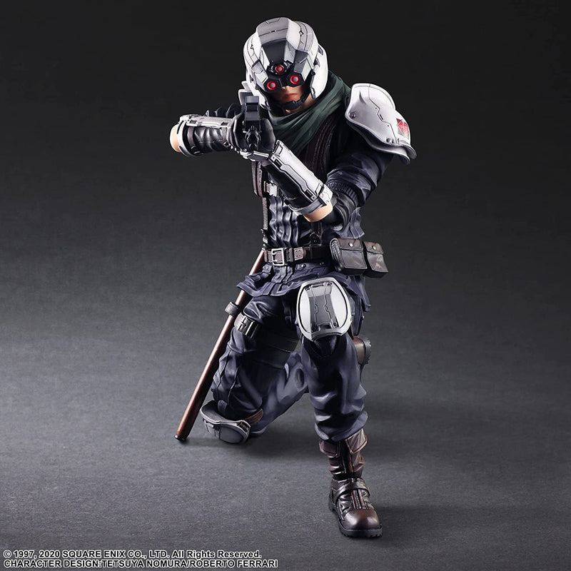 "Final Fantasy VII Remake" Play Arts Kai Shinra Security Officer