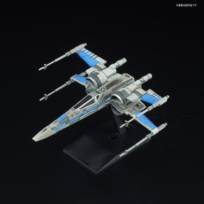 "Star Wars" Vehicle Model 011 X - Wing Fighter  Blue Squadron Resistance (Last Jedi)