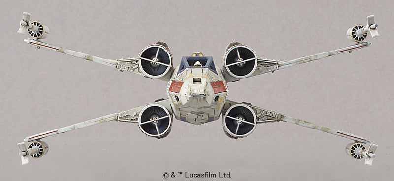 Star Wars 1 / 72 X - wing Starfighter Red Team package
