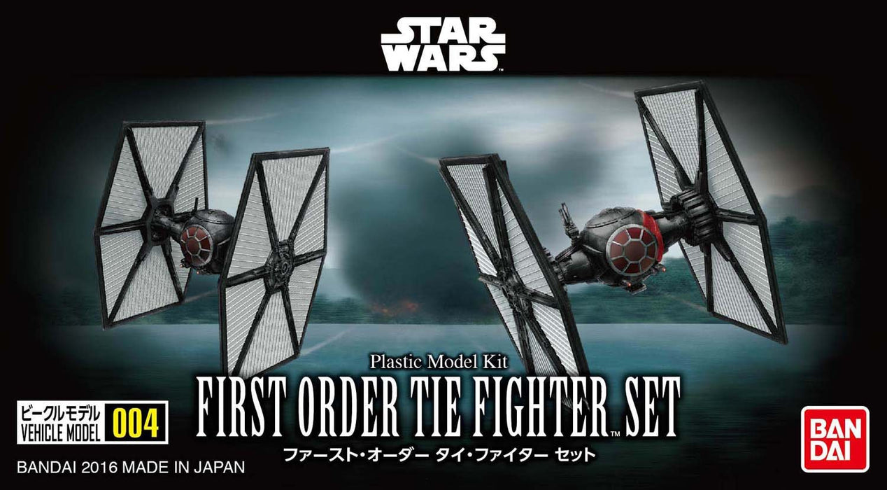 "Star Wars" Vehículo Modelo 004 Primer Orden Tie Fighter Set