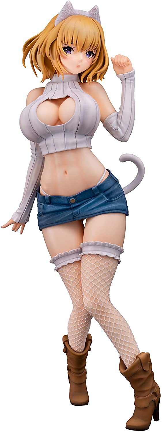 Cat Girl Shironeko-chan Illustration par Mataro (Daiki Kougyou)
