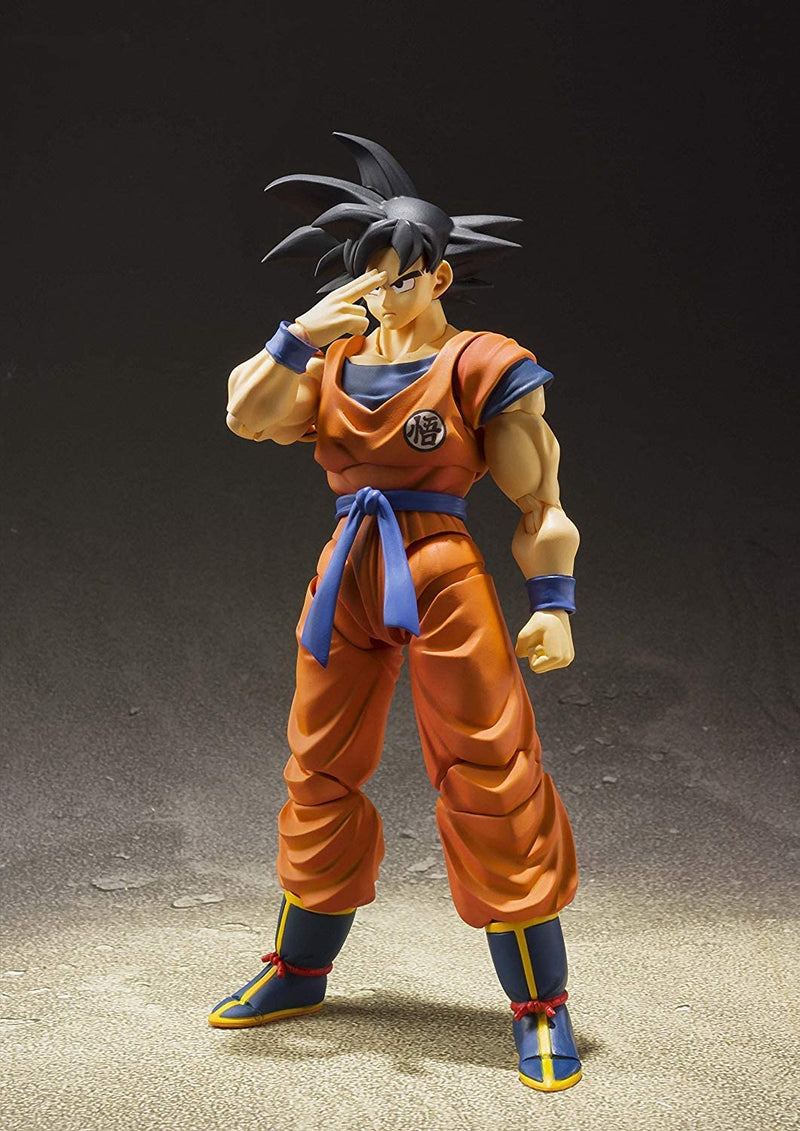 Dragon Ball Z - S.H.Figuarts Son Goku -a Saiyan alzato sulla Terra- (Spiriti Bandai)