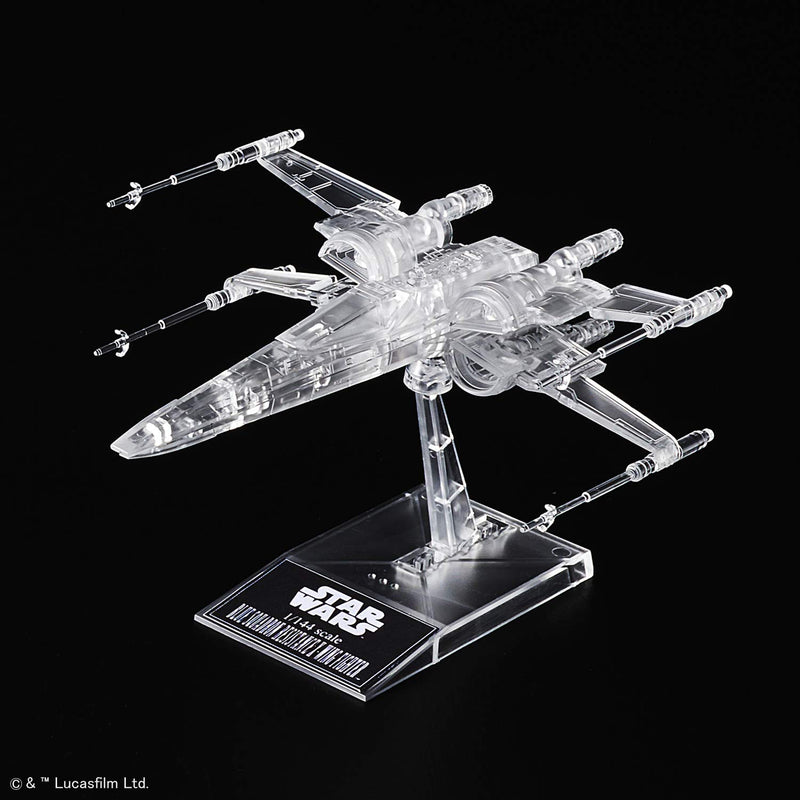 Star Wars 1 / 144, 1 / 350 et 1 / 540 transparent Vehicle package (Last Jedi)