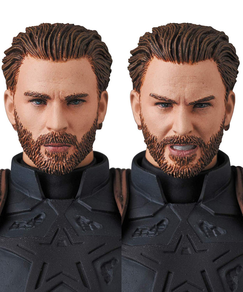 Avengers: Infinity War - Captain America - Mafex No.122 - Infinity War Ver. (Jouet Medicom)