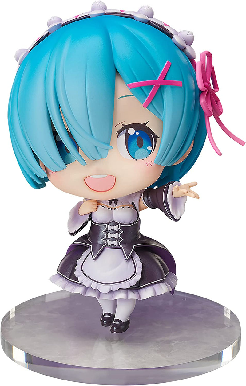"Re:ZERO Starting Life in Another World" Choumederukei Deformed Chikku Figure PREMIUM BIG Rem Odemukae Ver. Art Style Color Finish
