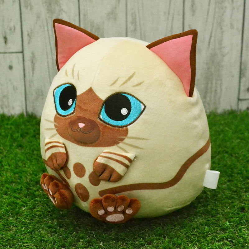 "Monster Hunter" Fuwa Tama Plush Felyne