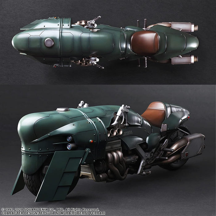 "Final Fantasy VII Remake" Play Arts Kai Shinra Elite Security Officer & Motorcycle Set