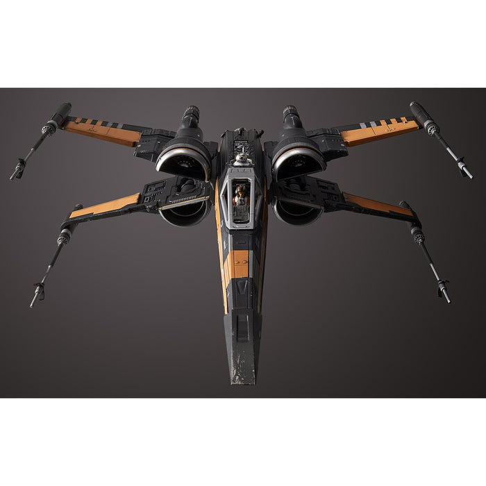 "Star Wars" 1/72 Boosted X Wing Fighter Poe Plane (The Last Jedi)