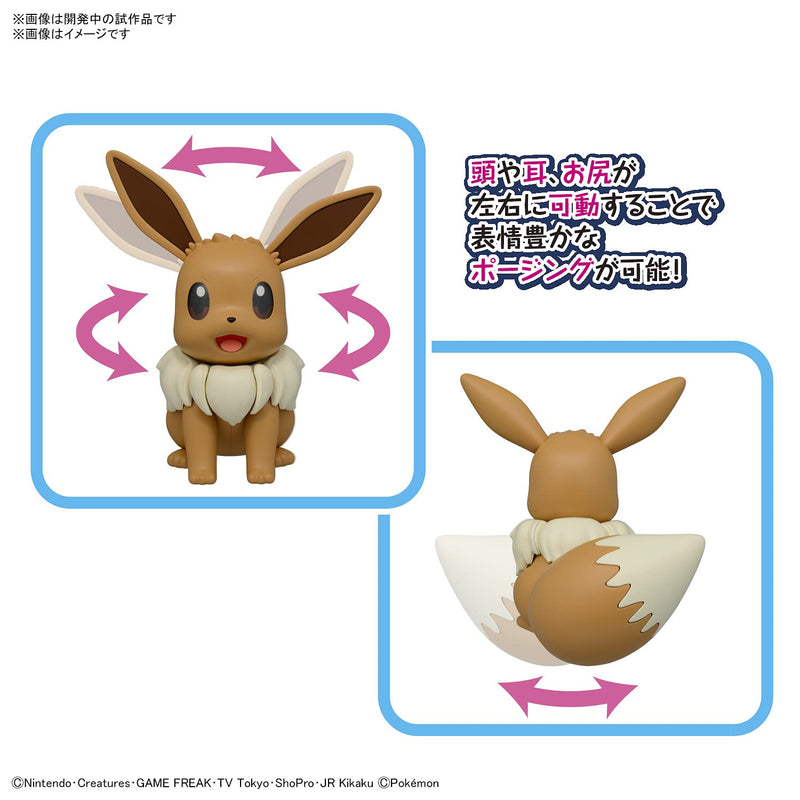 "Pokemon" Pokemon Plastic Model Collection PokePla BIG 02 Eevee
