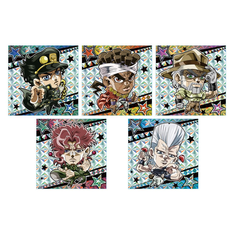 Nyaformation "JoJo's Bizarre Adventure Stardust Crusaders" Sticker Wafer Card -Stardust Crusaders Part 1-