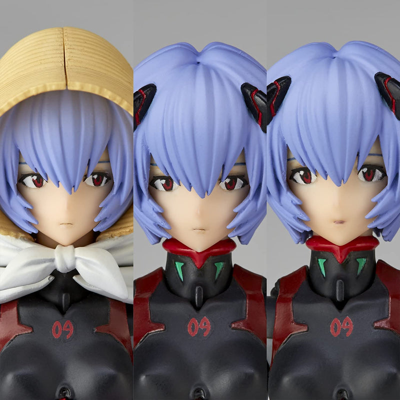 "Evangelion: 3.0 + 1.0 Three à un moment" Evangelion Evolution EV-022 Ayanami Rei 3rd Village Ver. (Kaiyodo)