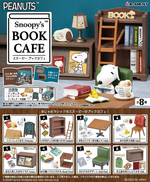 "Peanuts" Snoopy's Book Cafe