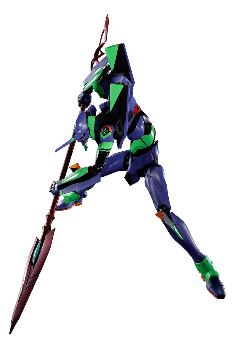 "Rebuild of Evangelion" DYNACTION Humanoid Decisive Weapon Artificial Human Evangelion EVA-01 + Cassius Spear (Renewal Color Edition)