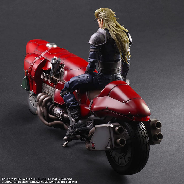 "Final Fantasy VII Remake" Play Arts Kai Roche & Motorcycle Set