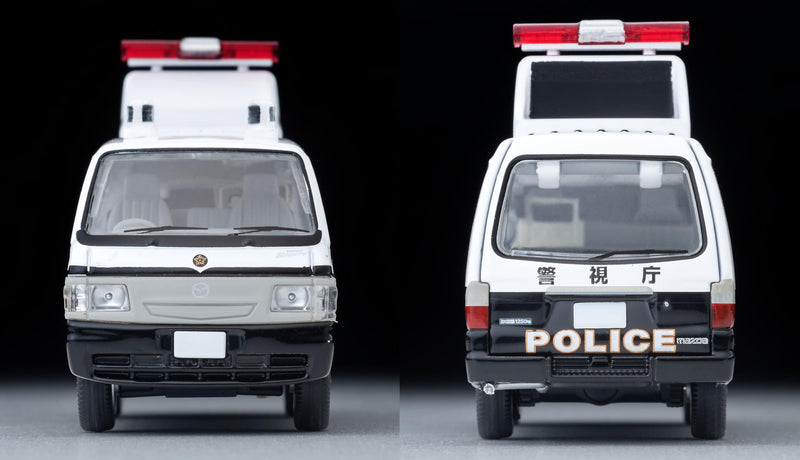 1/64 Scale Tomica Limited Vintage NEO TLV-N309a Mazda Bongo Brawny Van Guiding Signs Car (Metropolitan Police Department)