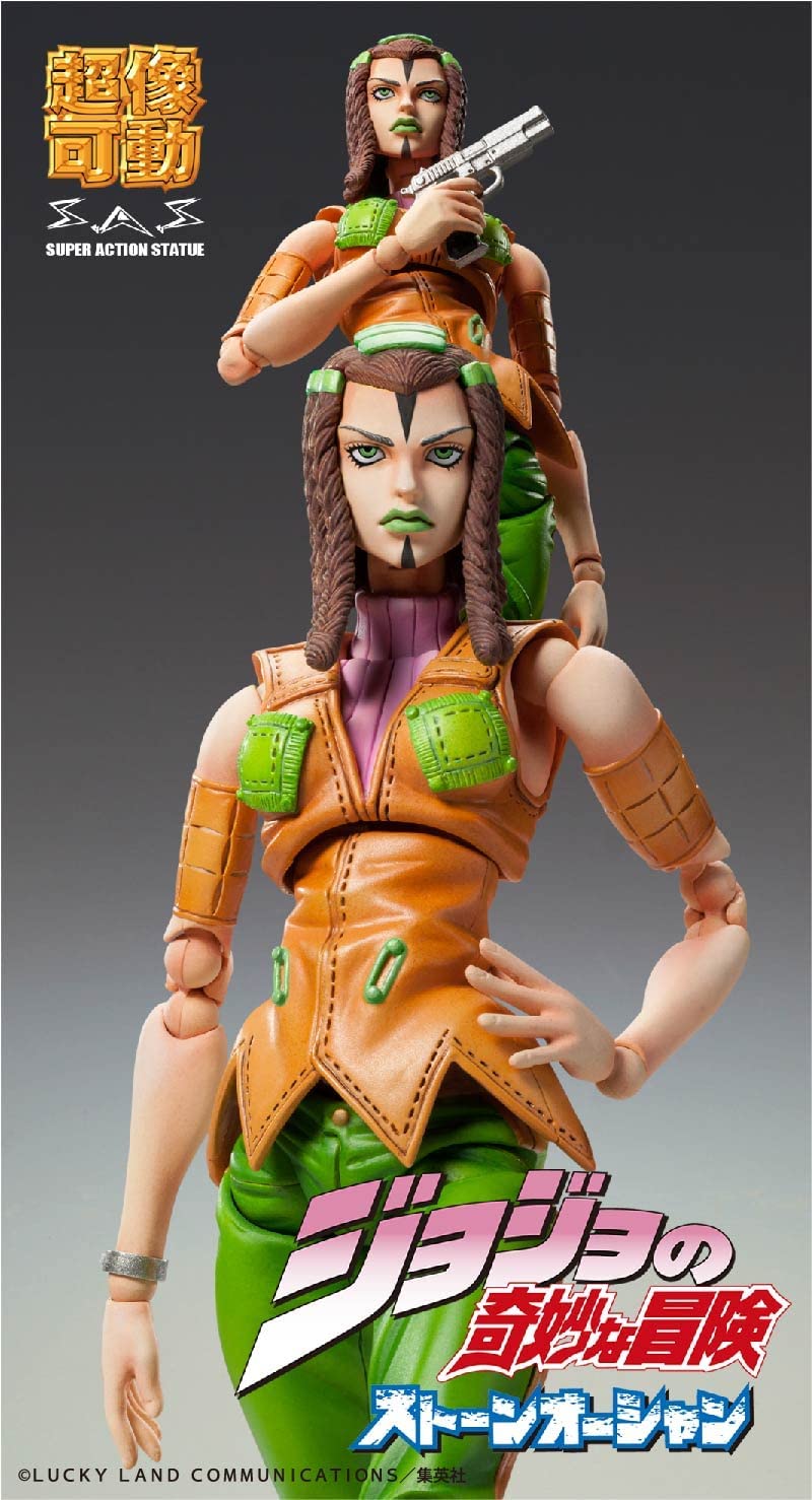 "JoJo's Bizarre Adventure-Stone Ocean-" Super Action Statue#73 Ermes Costello