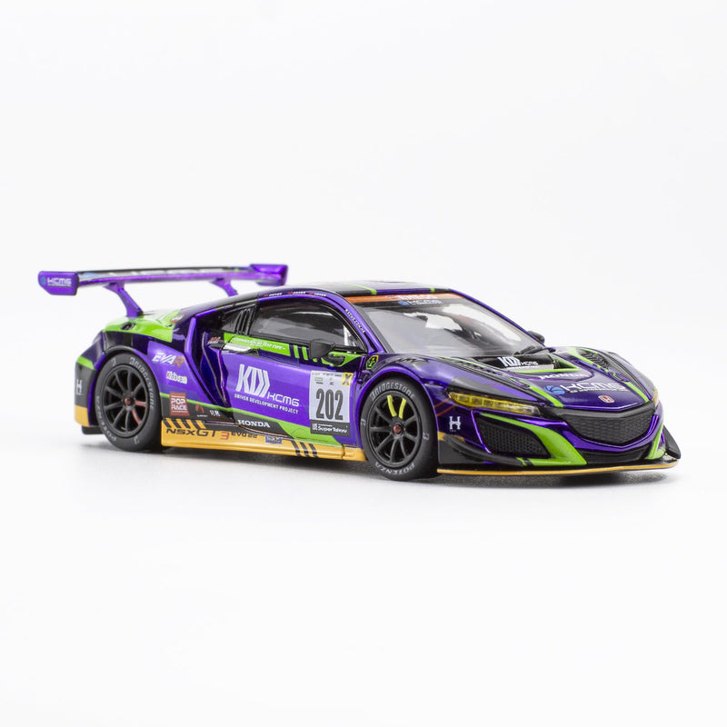 "Evangelion" 1/64 EVA RT TEST TYPE-01 NSX GT3
