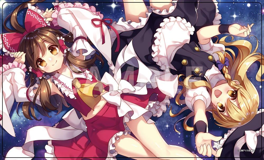 "Touhou Project" Creators Play Mat 6 Reimu & Marisa illust. 60mai