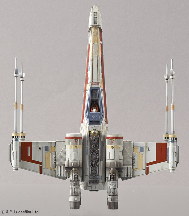 Set Especial" Star Wars " 1/72 X-Wing Starfighter Equipo Rojo