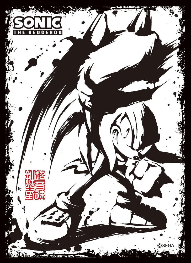 Character Sleeve "Sonic the Hedgehog" Sumi-E Supersonic Needle Rat Knuckles EN-1274