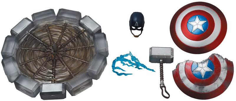 Avengers: EndGame - MAFEX (No.130) Captain America EndGame Ver. (Juguete de Medicom)