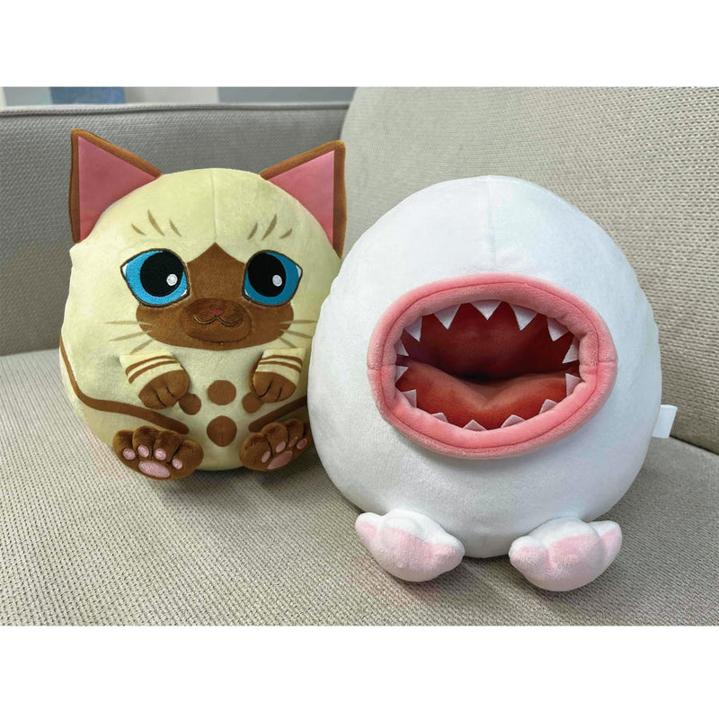 "Monster Hunter" Fuwa Tama Plush Furfur