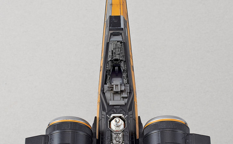 "Star Wars" 1/72 Boosted X Aeil Fighter Poe Plane (le dernier Jedi)