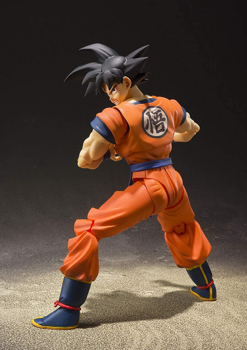 Dragon Ball Z - S.H.Figuarts Son Goku -a Saiyan alzato sulla Terra- (Spiriti Bandai)