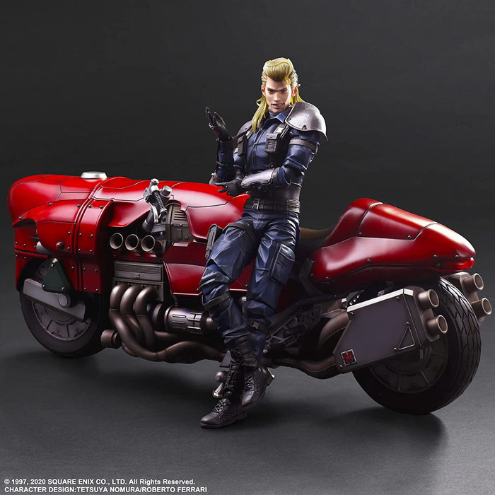 "Final Fantasy VII Remake" Play Arts Kai Roche & Motorcycle Set