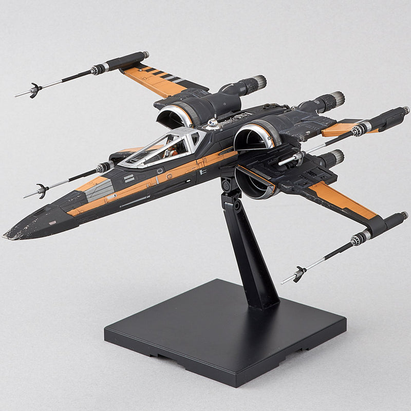 "Star Wars" 1/72 Boosted X Aeil Fighter Poe Plane (le dernier Jedi)