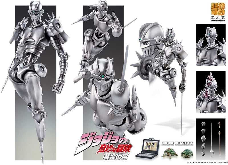 [Reissue]"JoJo's Bizarre Adventure -Part V-"  Super Action Statue#42 Silver Chariot