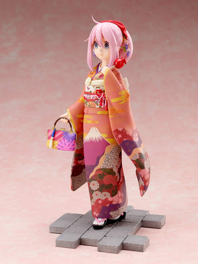 "Yuru Camp" 1/7 Scale Figure Kagamihara Nadeshiko Furisode Ver.