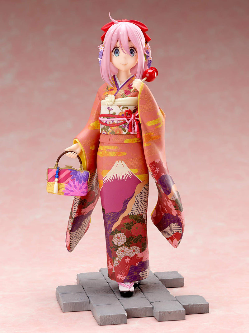 "Yuru Camp" 1/7 Scale Figure Kagamihara Nadeshiko Furisode Ver.