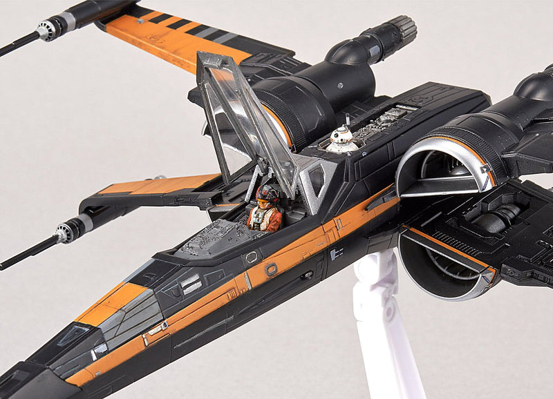 "Star Wars" 1/72 Boosted X Aeil Fighter Poe Plane (le dernier Jedi)