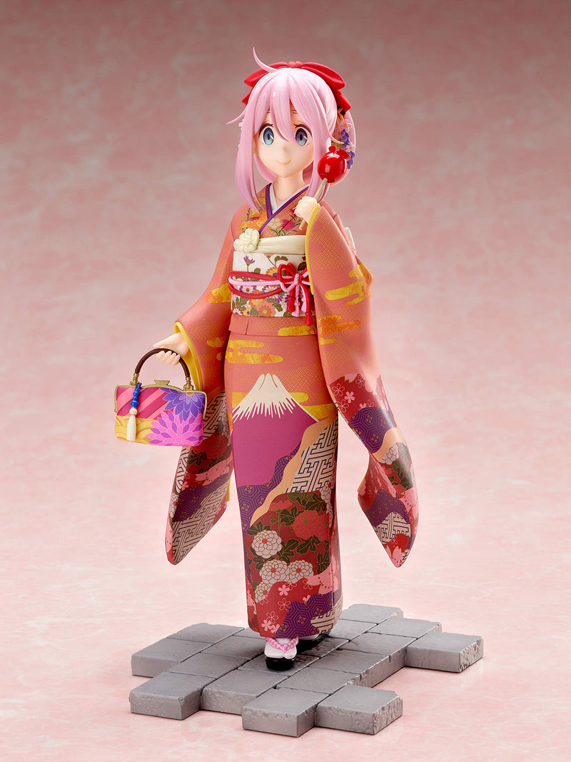 "Yuru Camp" 1/7 Scale Figure Kagamihara Nadeshiko Furisode Ver.