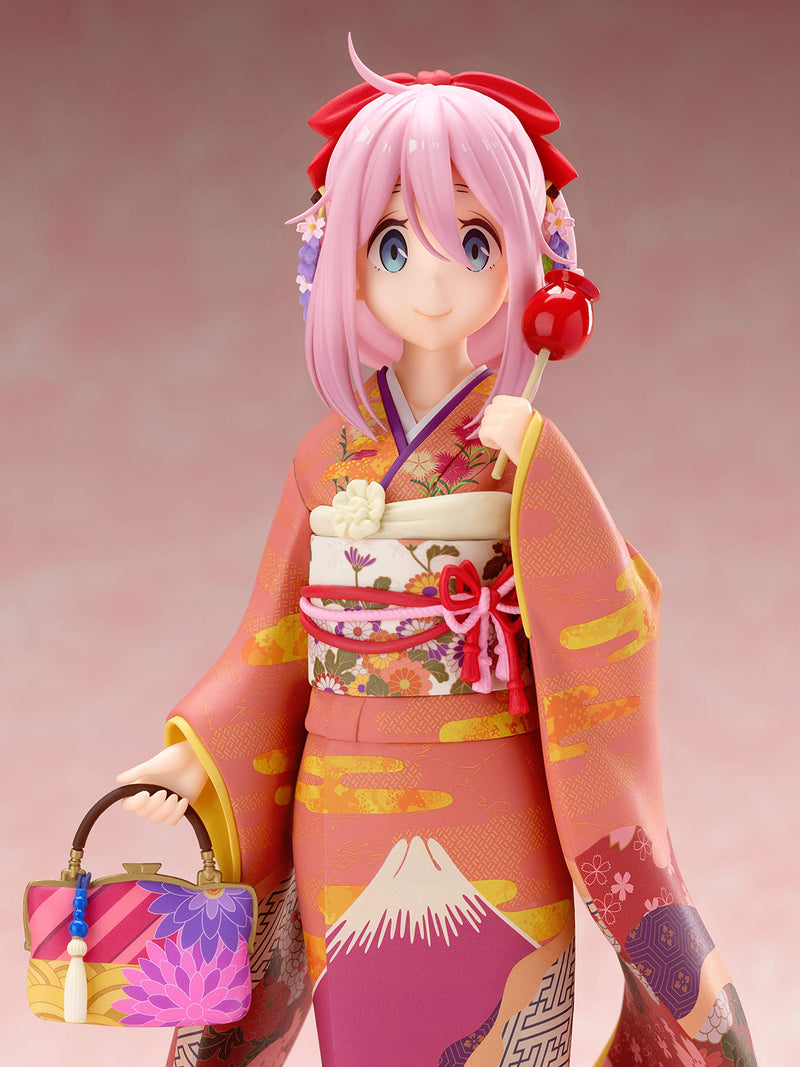 "Yuru Camp" 1/7 Scale Figure Kagamihara Nadeshiko Furisode Ver.