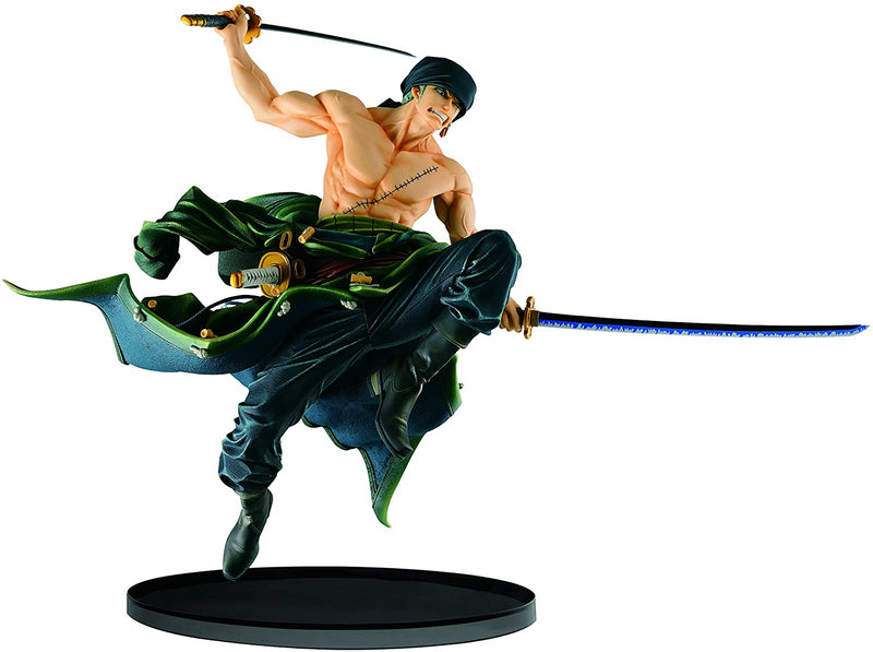 Roronoa Zoro SCultures Zoukeiou Choujoukessen Mundo (Vol.1) Una Sola Pieza - Banpresto
