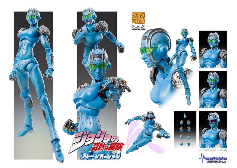 "Jojo's Bizarre Adventure -Part Vi- Stone Ocean" Statue Super Action Stone Gratuit