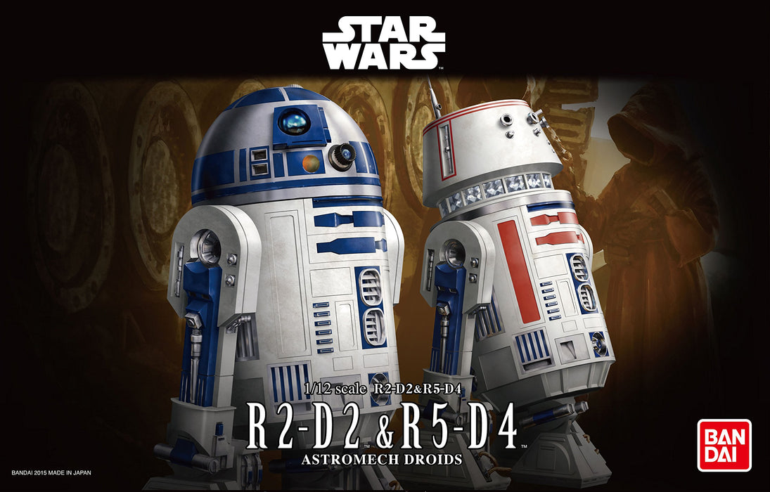 "Star Wars" 1/12 R2-D2 & R5-D4