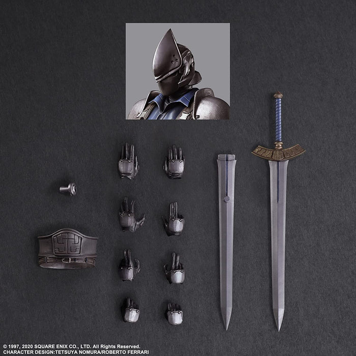 "Final Fantasy VII Remake" Play Arts Kai Roche & Motorcycle Set